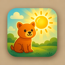 icon_animals_sun_glow_effect icon preview