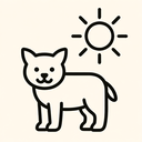 icon_animals_sun_line_art icon preview
