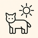 icon_animals_sun_minimal_outline icon preview