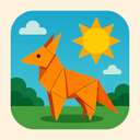 icon_animals_sun_origami icon preview
