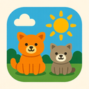 icon_animals_sun_rounded icon preview