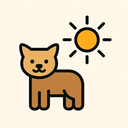 icon_animals_sun_simplified icon preview