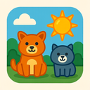 icon_animals_sun_technical icon preview