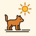 icon_animals_sun_thin icon preview