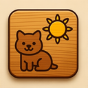 icon_animals_sun_wooden icon preview