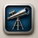 icon_animals_telescope_metallic icon preview