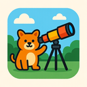icon_animals_telescope_modern icon preview