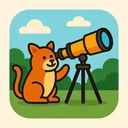icon_animals_telescope_organic icon preview