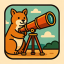 icon_animals_telescope_retro icon preview