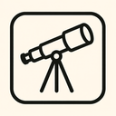 icon_animals_telescope_thin icon preview