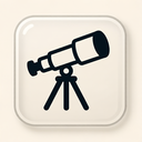 icon_animals_telescope_transparent icon preview