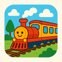 icon_animals_train_cartoon icon preview