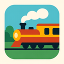 icon_animals_train_flat_design icon preview