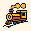 icon_animals_train_geometric icon preview