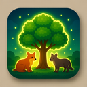 icon_animals_tree_glow_effect icon preview