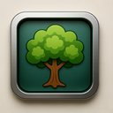 icon_animals_tree_metallic icon preview