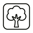 icon_animals_tree_minimal_outline icon preview
