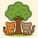 icon_animals_tree_playful icon preview
