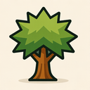 icon_animals_tree_sharp_edges icon preview