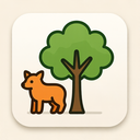 icon_animals_tree_thin icon preview