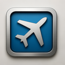 icon_art_airplane_metallic icon preview