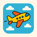 icon_art_airplane_playful icon preview