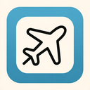 icon_art_airplane_simplified icon preview