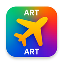 icon_art_airplane_vibrant_colors icon preview