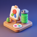 icon_art_battery_3d_isometric icon preview