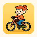 icon_art_bicycle_cartoon icon preview