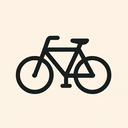 icon_art_bicycle_geometric icon preview