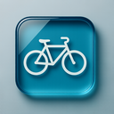 icon_art_bicycle_glassy icon preview