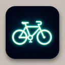 icon_art_bicycle_glow_effect icon preview