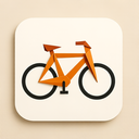 icon_art_bicycle_origami icon preview