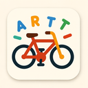 icon_art_bicycle_playful icon preview