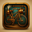 icon_art_bicycle_steampunk icon preview