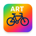 icon_art_bicycle_vibrant_colors icon preview