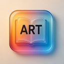 icon_art_book_glassy icon preview