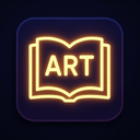 icon_art_book_glow_effect icon preview