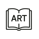 icon_art_book_minimal_outline icon preview