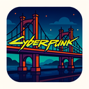 icon_art_bridge_cyberpunk icon preview