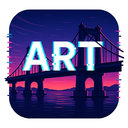 icon_art_bridge_digital_glitch icon preview