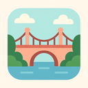 icon_art_bridge_flat_pastel icon preview