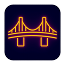 icon_art_bridge_neon icon preview