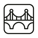 icon_art_bridge_outline icon preview