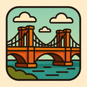 icon_art_bridge_retro icon preview