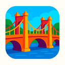 icon_art_bridge_vibrant_colors icon preview