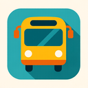 icon_art_bus_flat_design icon preview