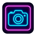 icon_art_camera_neon icon preview