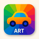 icon_art_car_vibrant_colors icon preview